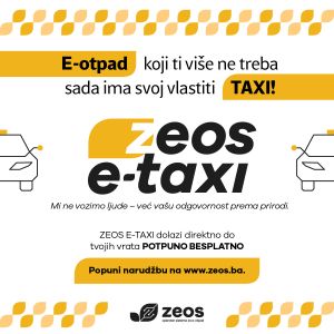 ZEOS E-TAXI – Unapređenje sistema reciklaže e-otpada sa novom uslugom