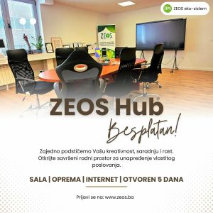 ZEOS Hub - Besplatan prostor i oprema za unapređenje razvoja malih biznisa